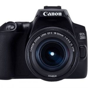 Fotocamera Canon EOS 250D con obiettivo 18-55