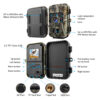 WILDCAMERAXL Camouflage fototrappola SM4 PRO